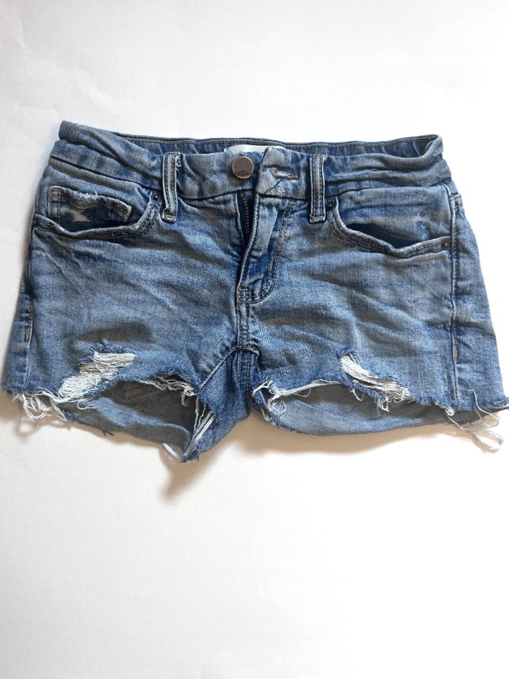 BKE "Buckle" Denim Cutoffs Girls/Women's Size 22 Waist